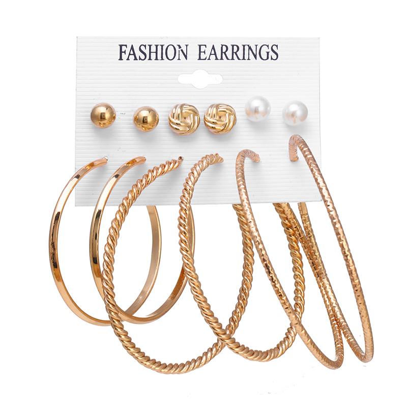 

Модные металлические большие серьги-кольца для женщин, элегантные серьги-гвоздики с цирконием, ювелирные изделия, подарки