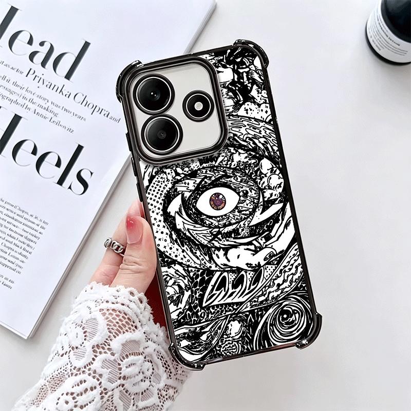 Bad Bunny X100pre Plating Phone Case For Xiaomi Redmi Note 14 15 Pro Plus 13 12 11 11S 11T 10 9S 9 5G Anti-Fall Airabag Cover
