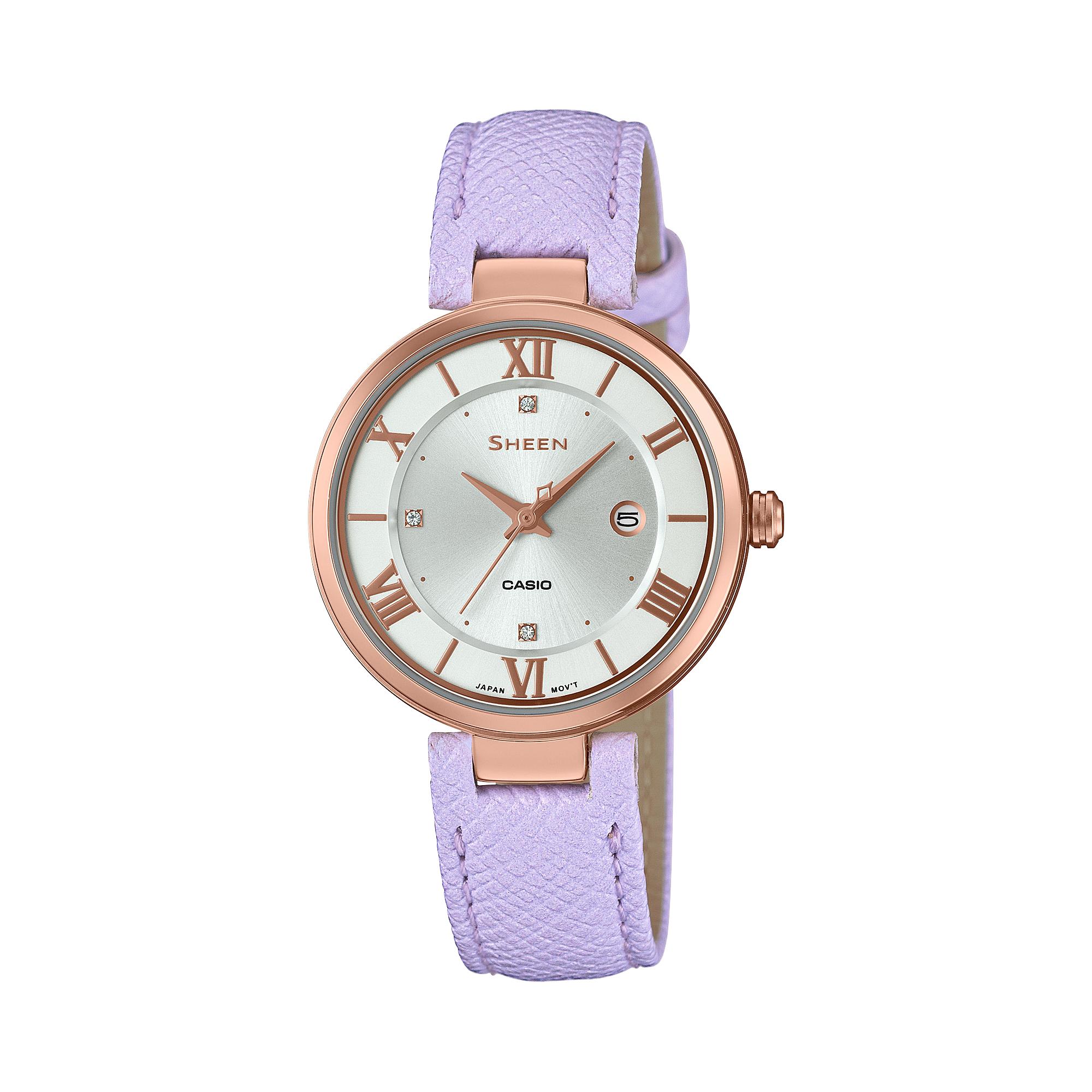 Casio Men s Analog Quartz Watch SHE-4529PGL-7A