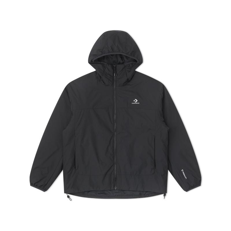 

New Converse Jackets Coats Men s Black 10026726-A03 S