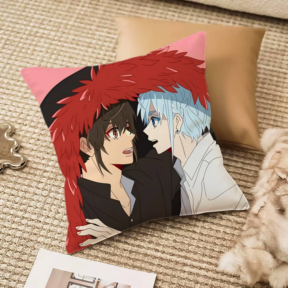 Tower of God Pillow Case Anti-dustmite Invisible zipper Sofa Bed
