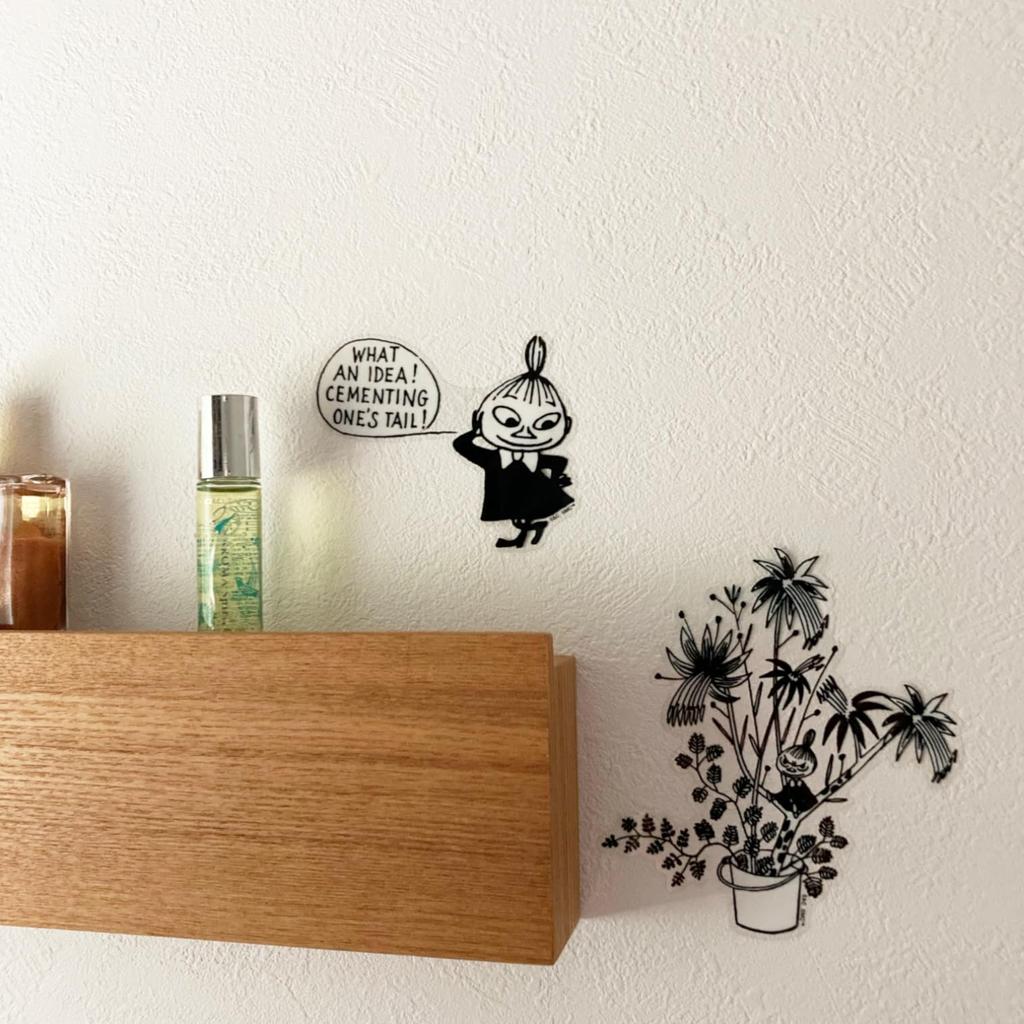 Mumin Klar Deko Mein Nordisches [Dekorativer Aufkleber] Aufkleber/Klein