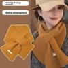 Windproof Wool Knitted Scarf Thickened Women Winter Neckerchief  Apparel Accessories