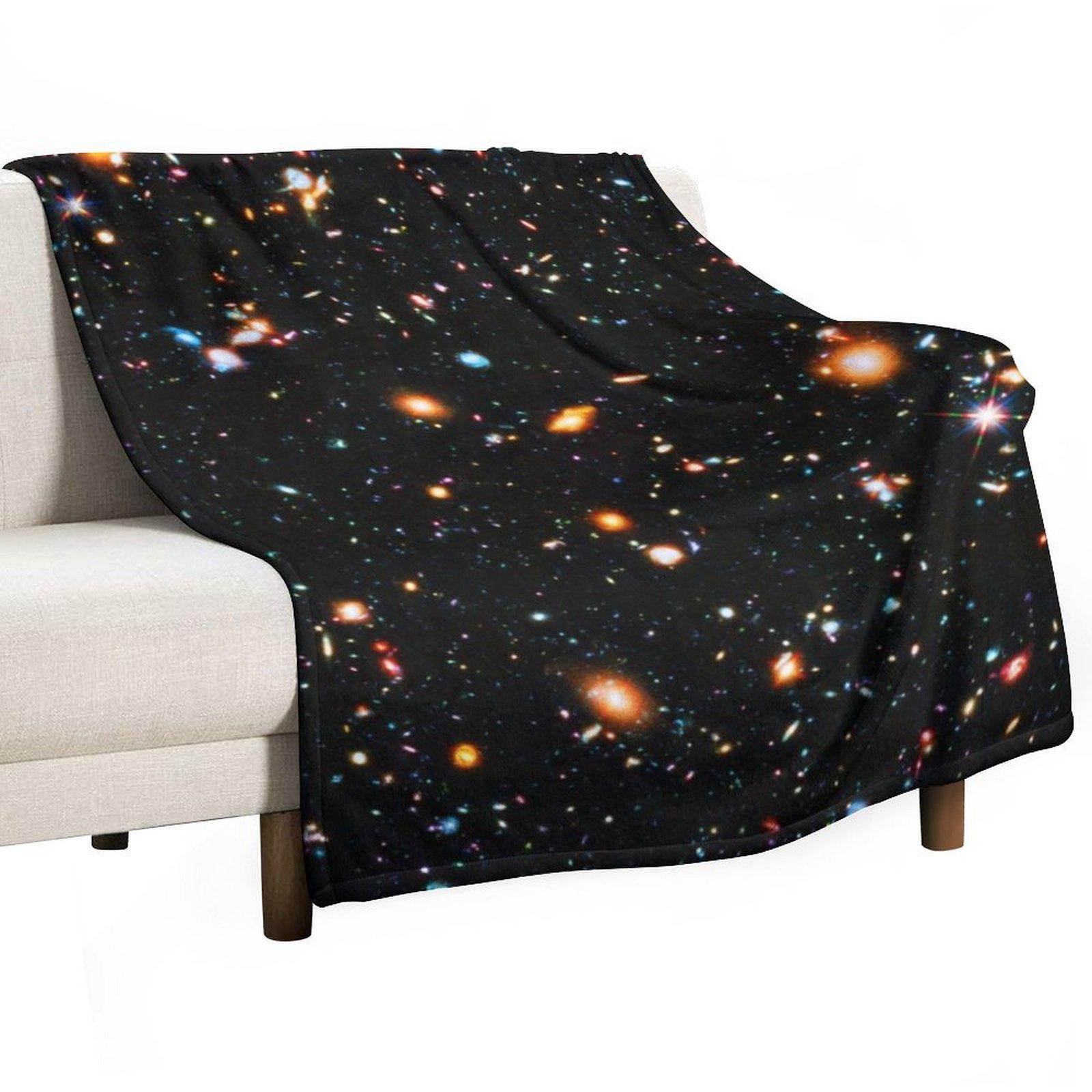 

Hubble Extreme Deep Field Throw Blanket Blankets For Baby Hair Hairy Decorative Sofa Blankets 30x40in