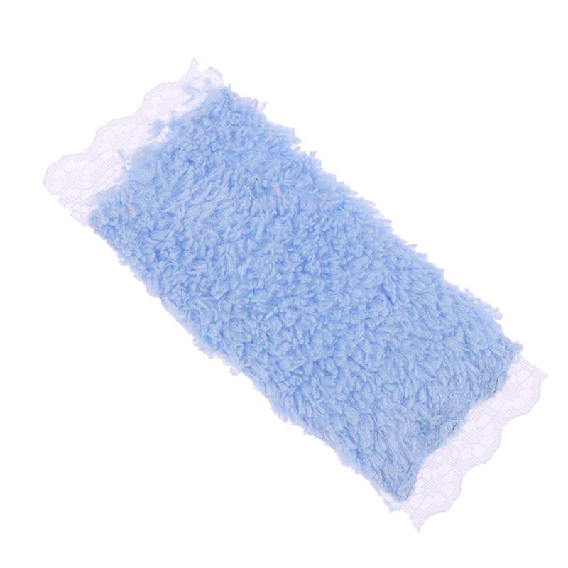 3Pcs/Set Dollhouse Mini Bathroom Lace Towel Bath Towel Model For Doll House Decor Kids Pretend Play Toys Diy Bathroom Ornaments