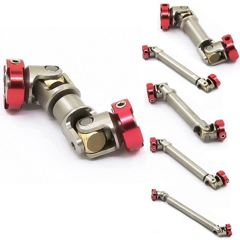 Metal Flange Head Transmission Shaft CVD for 1/14 Tamiya RC Truck 1/10 RC Car SCX10 D90 RC4WD AXIAL