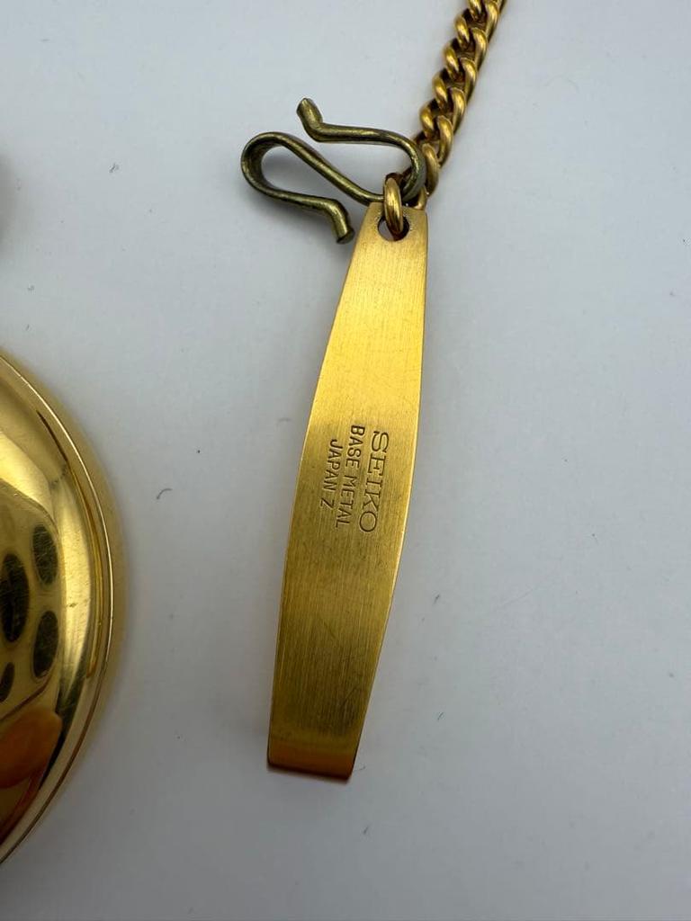 [USED] SEIKO Gold Pocket Watch 7N07-001A