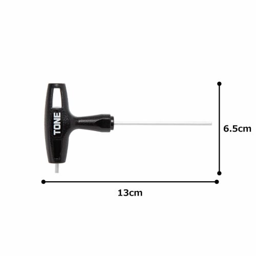 TONE Grip Hexagon Wrench TGHW-03 Black Width Across Flats 3mm