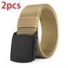 Men's Belt Outdoor Casual Canvas Belt Metal Free Training Nylon Tactical Belt With Pants Jeans Belt Sports Belts For Men Women