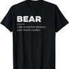 Bear Definition Personalised Name Funny Birthday T-Shirt