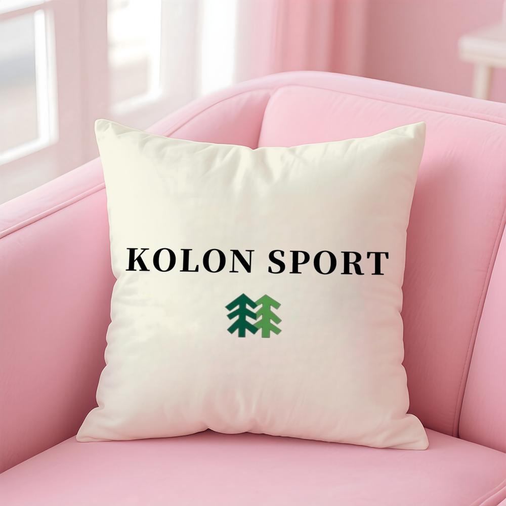

Luxury K-KOLON SPORT Cushion Cover Premium Comfort Reversible Pillow Cove -Two in One Design for Any Room & Car Interior 30cmx30cm