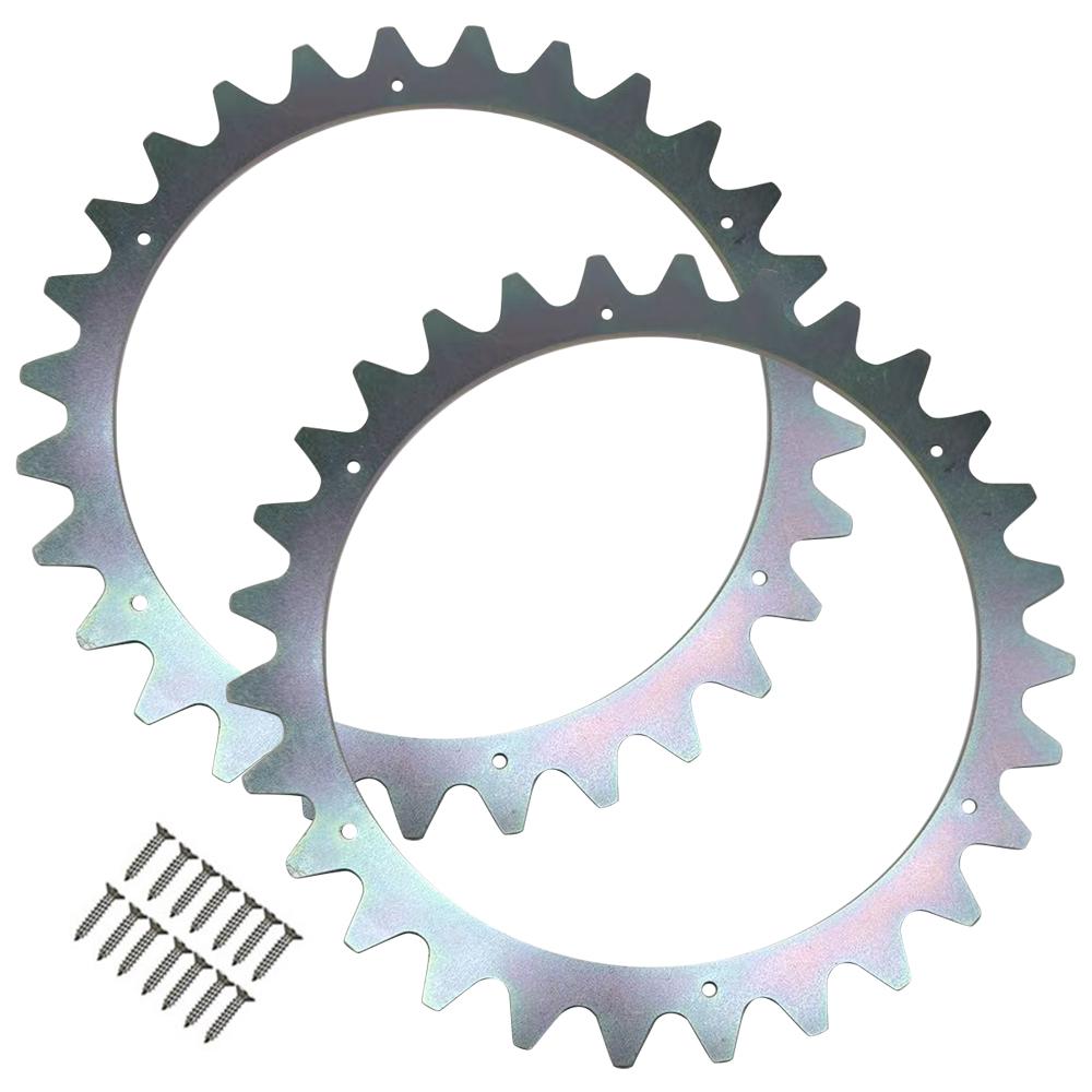 

TLWH-03 2Pcs Spikes for Husqvarna Automower 315/310/305 Lawn Mower with 14 Self-Tapping Screws A