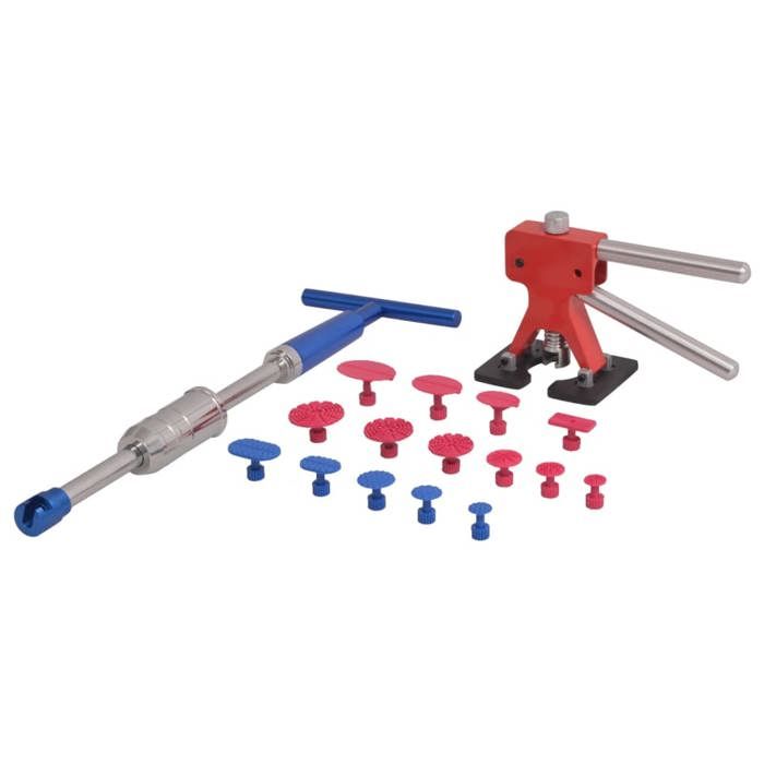 Kit de débosselage sans peinture - vidaXL - 50 pièces - Acier inoxydable - Outils DSP - Élimination des bosses