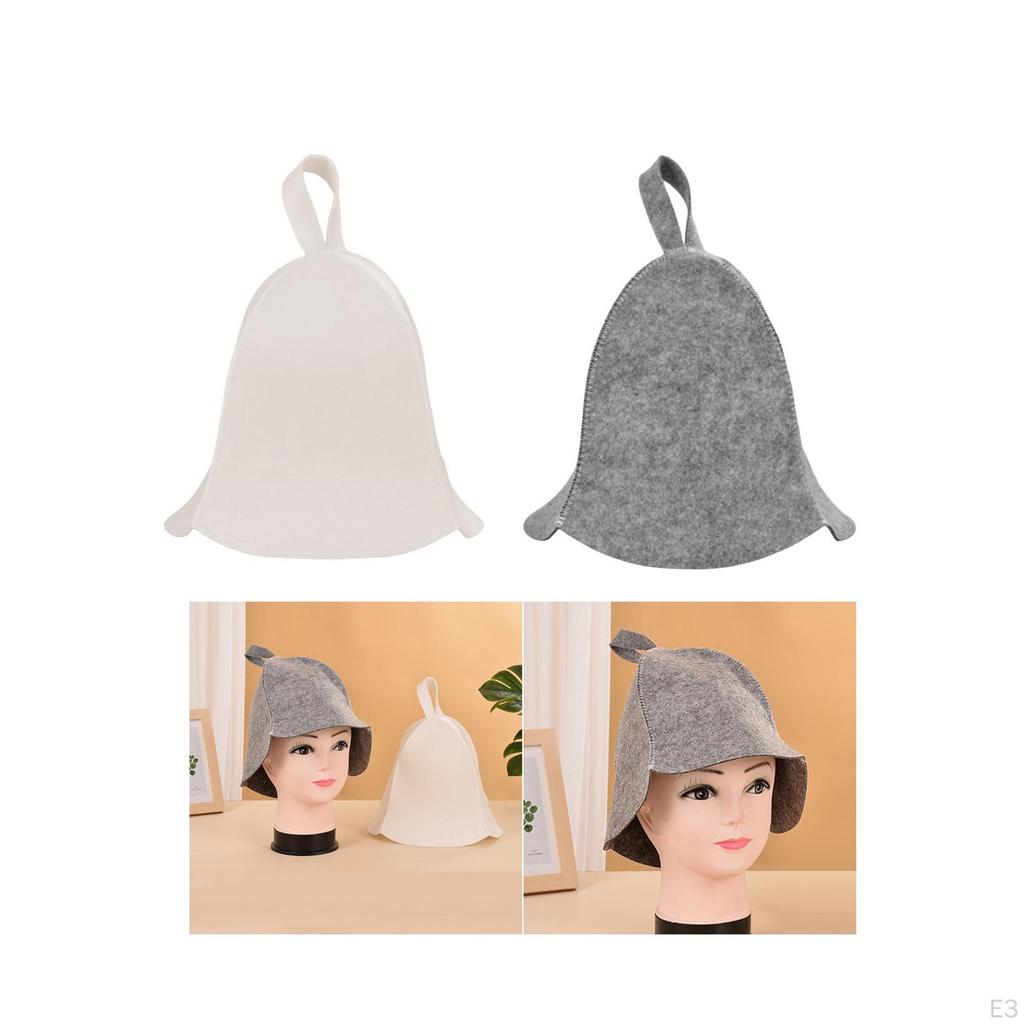 Filt bastuhatt Badtillbehör 36x25cm Handtvätt rekommenderas Kraftig Mångsidig