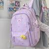 Summer new primary school students cute schoolbag, college students sweet girl schoolbag large capacity backpack