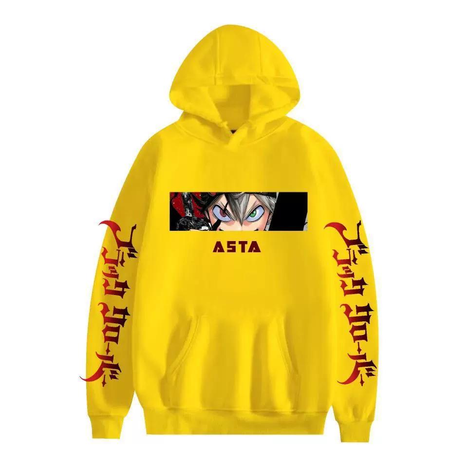 Unisex Black Clover Anime Hoodie Sweatshirt Graphic Printed Streetwear Hoodies for Couples Men Women