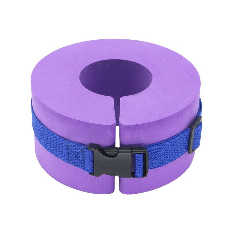 1Pcs Water Ring Eva Foam Aquatic Cuffs With Quick Release Buckle Swimming Float Ring For Swim Fitness Training