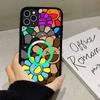 T-Takashi Flower M-Murakami For Magsafe Magnetic Wireless For IPhone 16 15 14 13 12 11 17 Pro Max Plus Phone Case