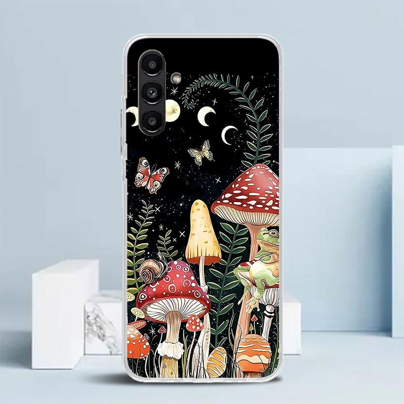 

Colorful Mushroom Cover for Samsung Galaxy A17 A37 A57 A16 A26 A36 A56 A15 A14 A55 Phone Case A13 A53 A25 A35 A24 A34 A23 A33 Ga Samsung A26
