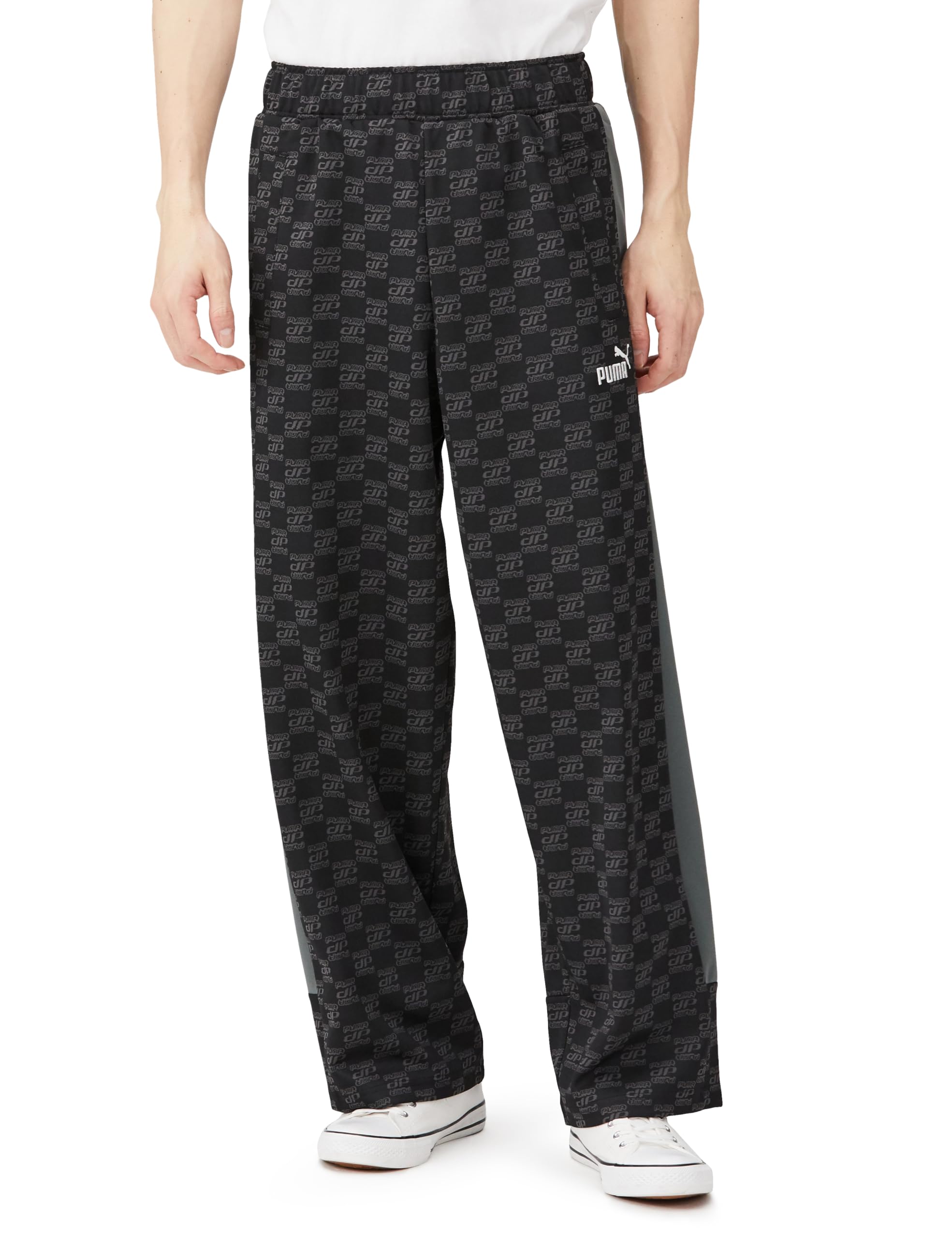 

Long Pants Sweat Jersey CORE HERITAGE Monogram Track Pants 680698 24 Color Black [PUMA] Men s Spring/Summer (01)