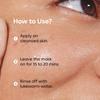 mCaffeine Exfoliating Coffee Face Pack With Natural AHA For Glowing Skin, Deep Cleansing Face Mask For Blackheads Dirt Removal 100 G