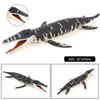 Oenux New Sealife Animals Model Prehistoric Mosasaurus Liopleurodon Kronosaurus Action Figures Solid PVC Collection Toy Kid Gift