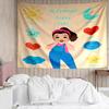 Ms. Rachel Educational Adventures Tapestry for Bedroom Aesthetic Classroom Tapestries Wall Hanging for Living Room Dorm Office,Ideal Creative Gift