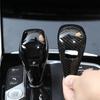 Car Interior Gear Shift Handle Sleeve Cover Trim Carbon Fiber Texture ABS Decoration Accessories For BMW 3 Series G20 G28