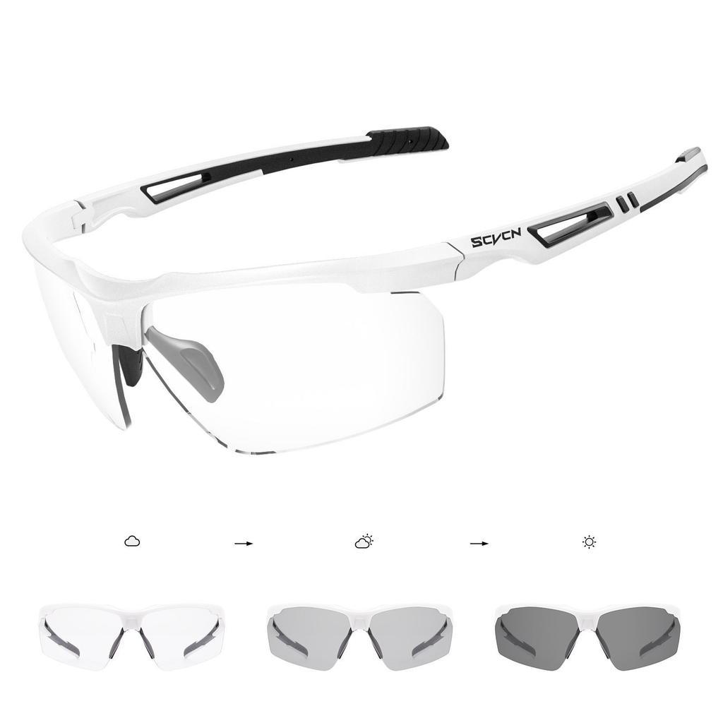 SCVCN Running Glasses, Professional Marathon Glasses for Men and Women, Windproof and Sandproof Cycling and Hiking Sunglasses, and Polarized