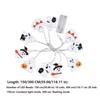 150/300 cm Ghost Decoration String Lights Battery Powered 10/20 LED Halloween String Lights Decorative Light Portable