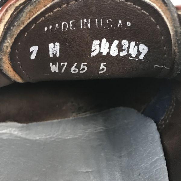 80er-90er Dexter Goodyear Full Brogue Wingtip Schuhe 7M 25cm Braun(GEBRAUCHT)