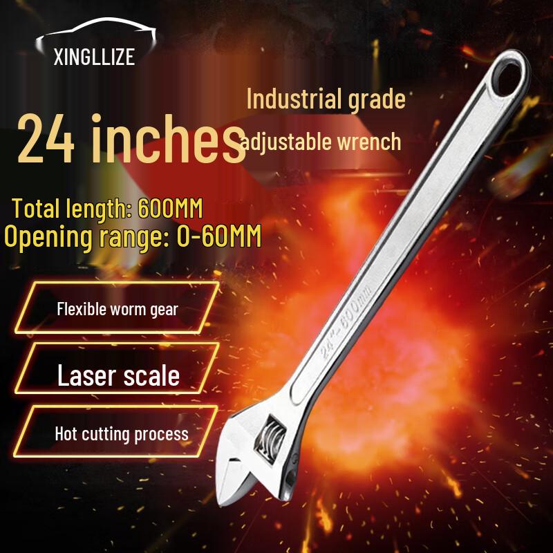 

Xingluzhe Industrial Grade Adjustable Wrench
