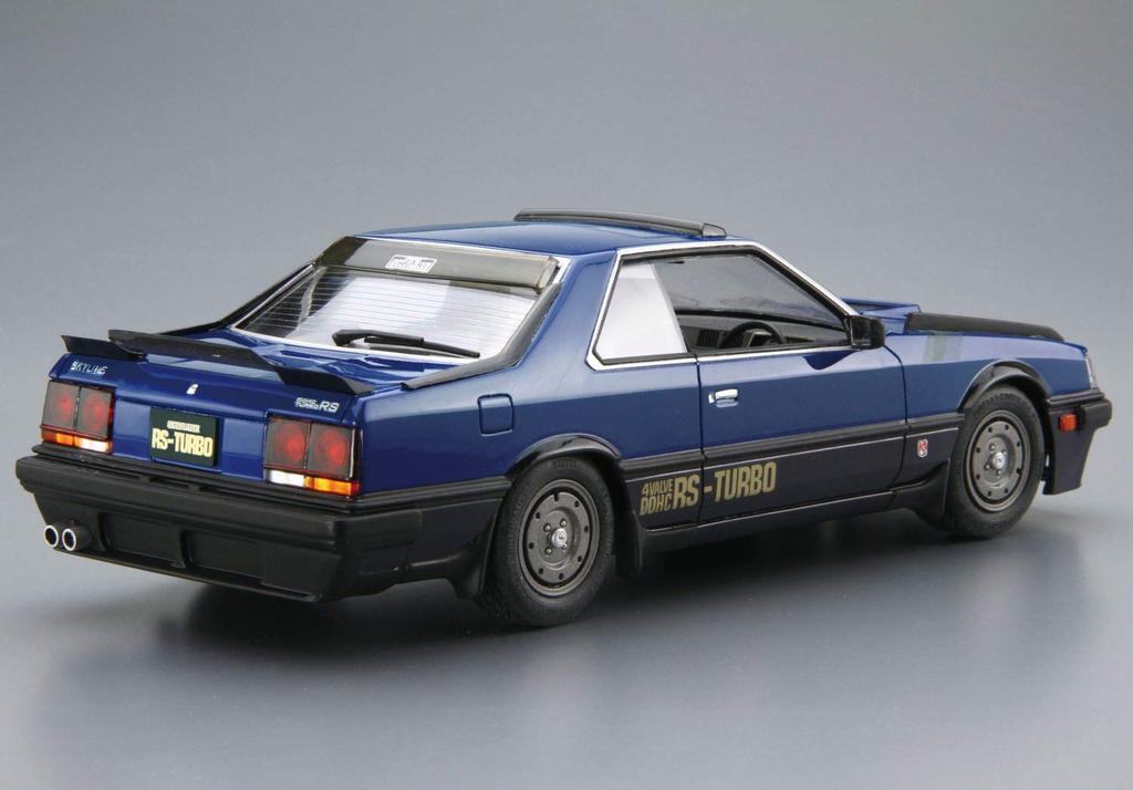 Aoshima Bunka Kyozai Die Modellauto-Serie 108 Nissan DR30 Skyline RS Aero Custom 1983 Kunststoffmodell (AOSHIMA) 1/24 Nr.