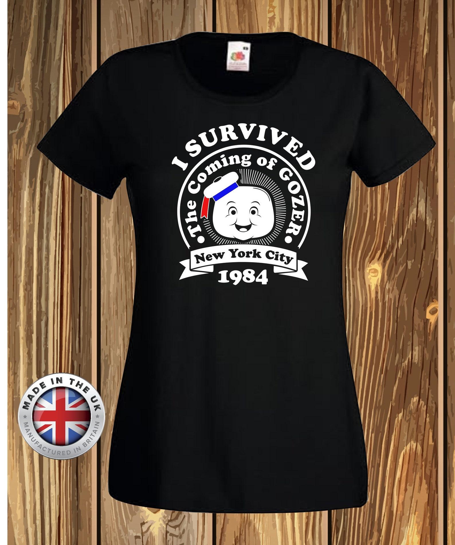 Ghostbusters Marshmallow Man T-Shirt: 80s Movie Tee, Unisex & Fitted L