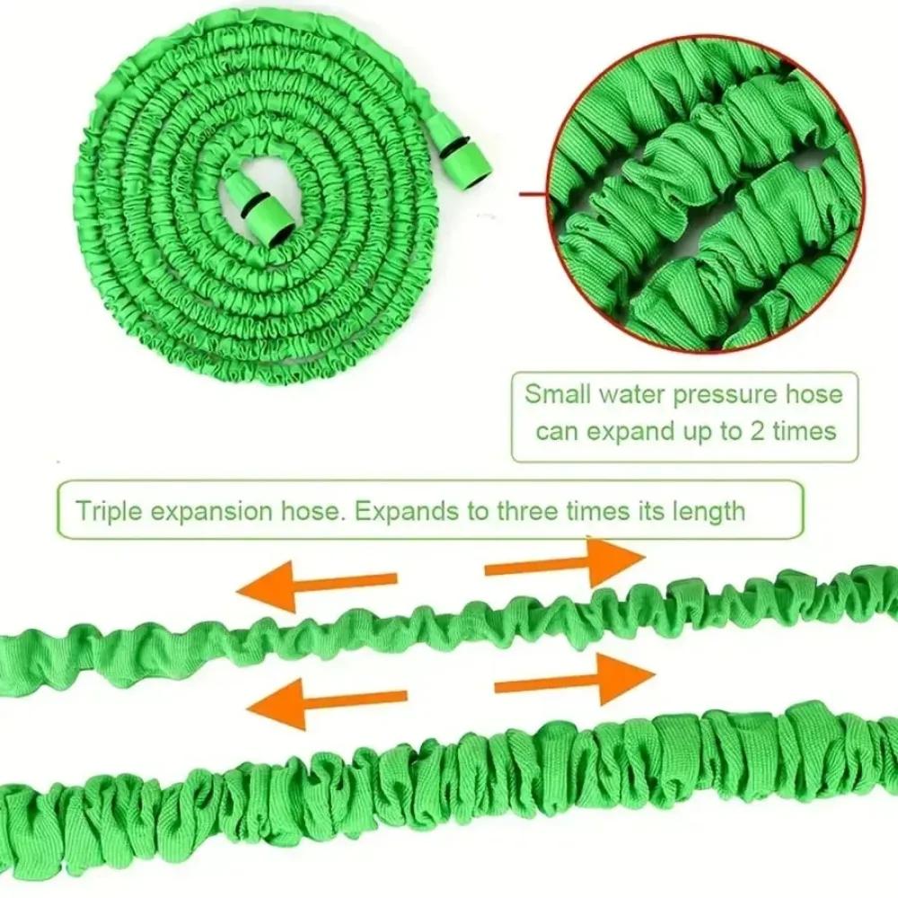 1pcs 75ft High Pressure Extendable Magic Hose, 7 Functions of Water Spraying, Car Washing, Water Gun, Home Watering Garden Hose