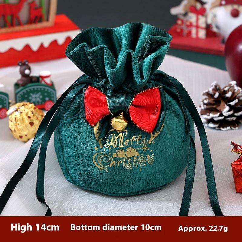 

Рождественский пакет для яблок Детский подарочный пакет Пакет для конфет для детского сада Упаковка для яблок на Рождество Подарочная коробка