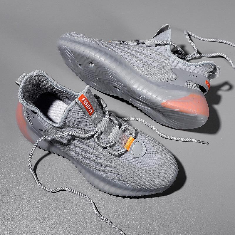 

Size 39-44 Spring and Summer Flying Weaving Sneakers Daddy Shoes Men s Shoes Casual Sports Mesh Breathable 39