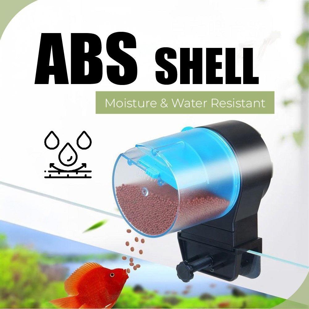 Intelligent Fish Tank Feeder Large Capacity 2nd Gear Fish Food Auto Dispenser Automatic Fish Feeder Aquarium Accessories