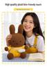 Miffy Rabbit Plush Crossbody Bag - 4-Way Stretch Toy & Creative Cushion Gift