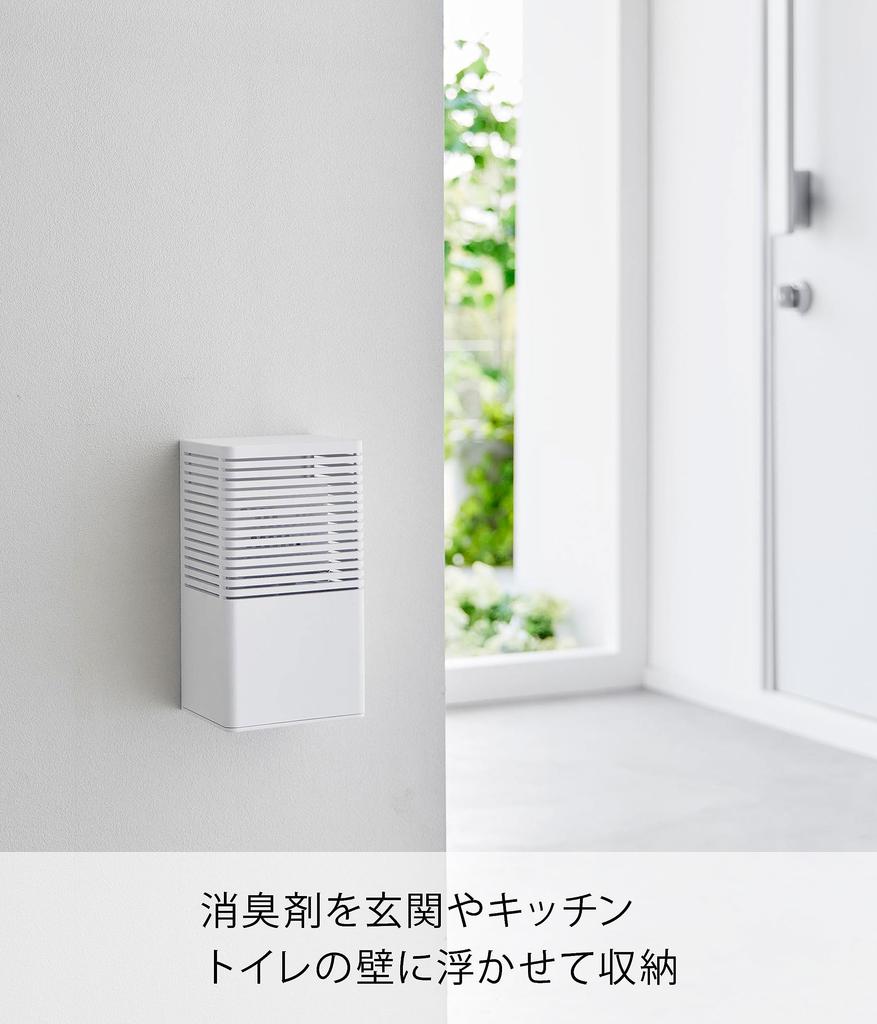 Yamazaki Jitsugyo board tweezers and wood screws Deodorant case for plaster board W11 x x tower Mounted with plaster floating storage 3667 [Gypsum