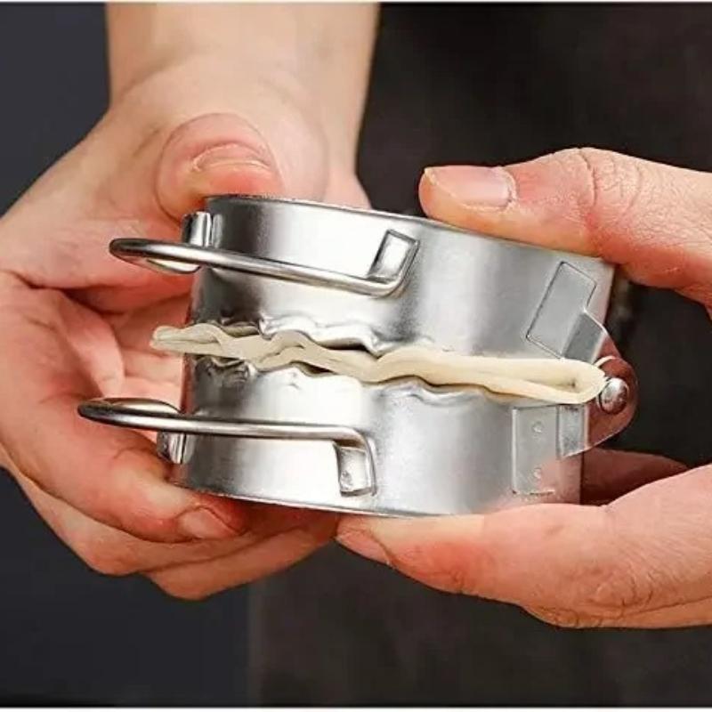 1 stuks Roestvrij Staal Dumpling Maker Dumpling Vel Vorm Ravioli Maker Pers Taart Maken Pers Wrapper Gebak Maker Keukenaccessoires