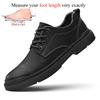 Men Spring Autumn Casual Shoes Leather Designer Luxury Casual Retro Fashion British Style Anti skid Chaussure Homme Cuir Brand