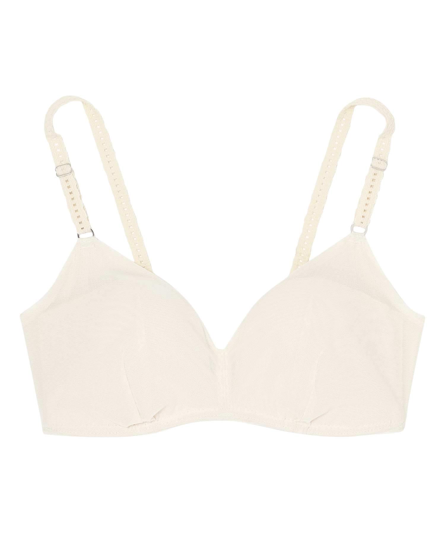 

легкий и высокий боковой дизайн, который просвечивает BE M [Unnanacool] Бюстгальтер без косточек, красивый, не одежда, [364 Simple] Бюстгальтер, Беспроводной, JB3710, Женский,