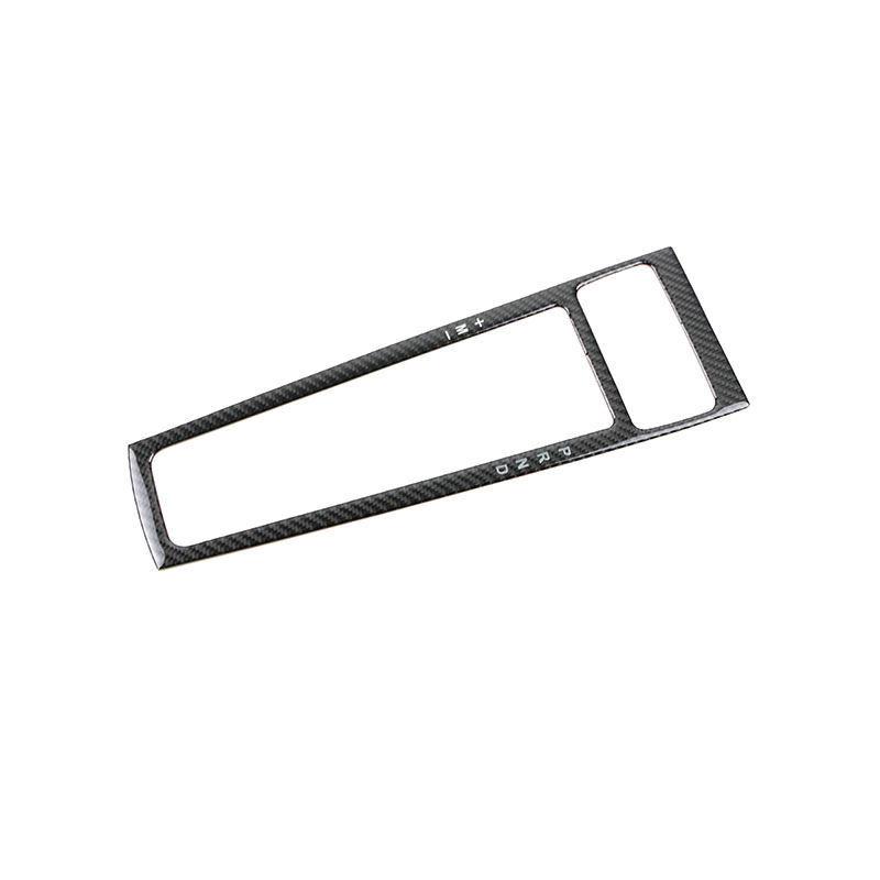 For Porsche Macan 2014 2015 2016 2017 2018  Carbon Fiber Car Center Console Gear Shift Panel Frame Cover Protective Trim