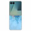 Marble Case For Samsung Z Flip7 Transparent Hard PC Plastic Cover Shockproof Coque for Samsung Galaxy Z Flip 7 5G Funda Zflip7