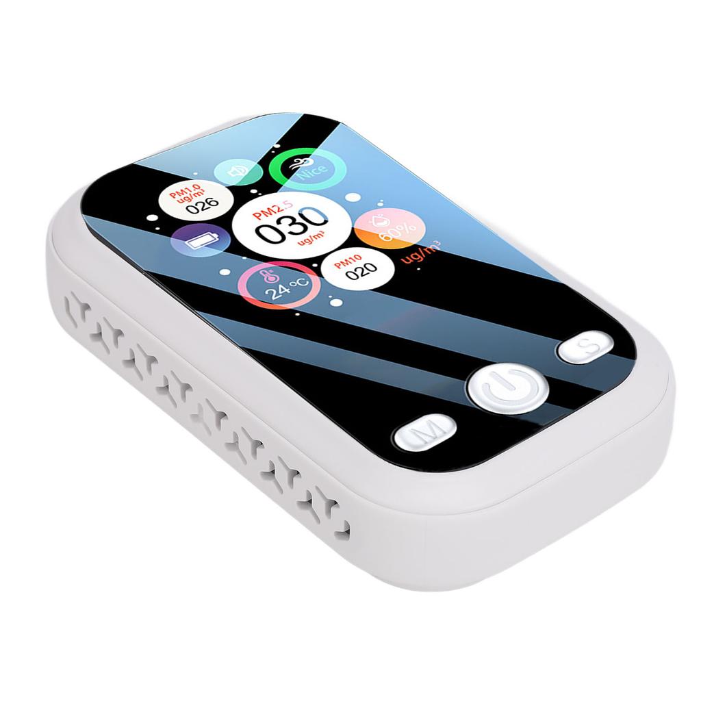 Quality Monitor PM2.5 PM10 PM1.0 Detector Humidity  LCD Display Portable     Quality Meter