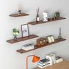 30cm Floating Wall Shelf Decorative Wooden Bookshelf for Living Room Bedroom Display Rack