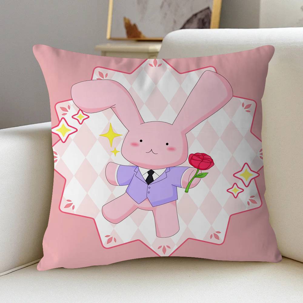CUTE Anime Ouran High School Host Club Kawaii Pillowcase Toon Gift Cushion Cover Bedroom Home Sofa Chair Seat Decor Pillow Case
