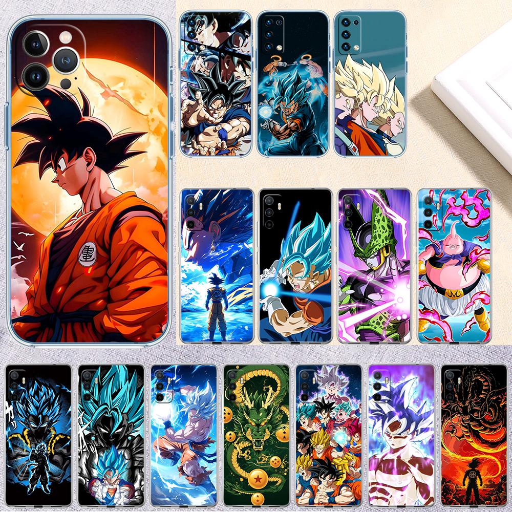 Dragon Ball Goku Transparent Phone Case for LG K22 K30 K40 K40S K41 K42 K50 K50S K51 K51S K52 K61 K62 K71 K92 Q61