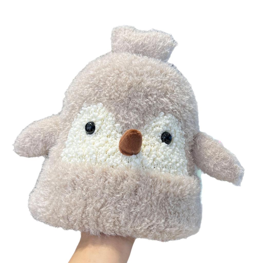 A New Japanese Style Plush Knitted Hat for Women's Autumn and Winter Thickened with Fleece Warm and Versatile Ear Protecting Hood